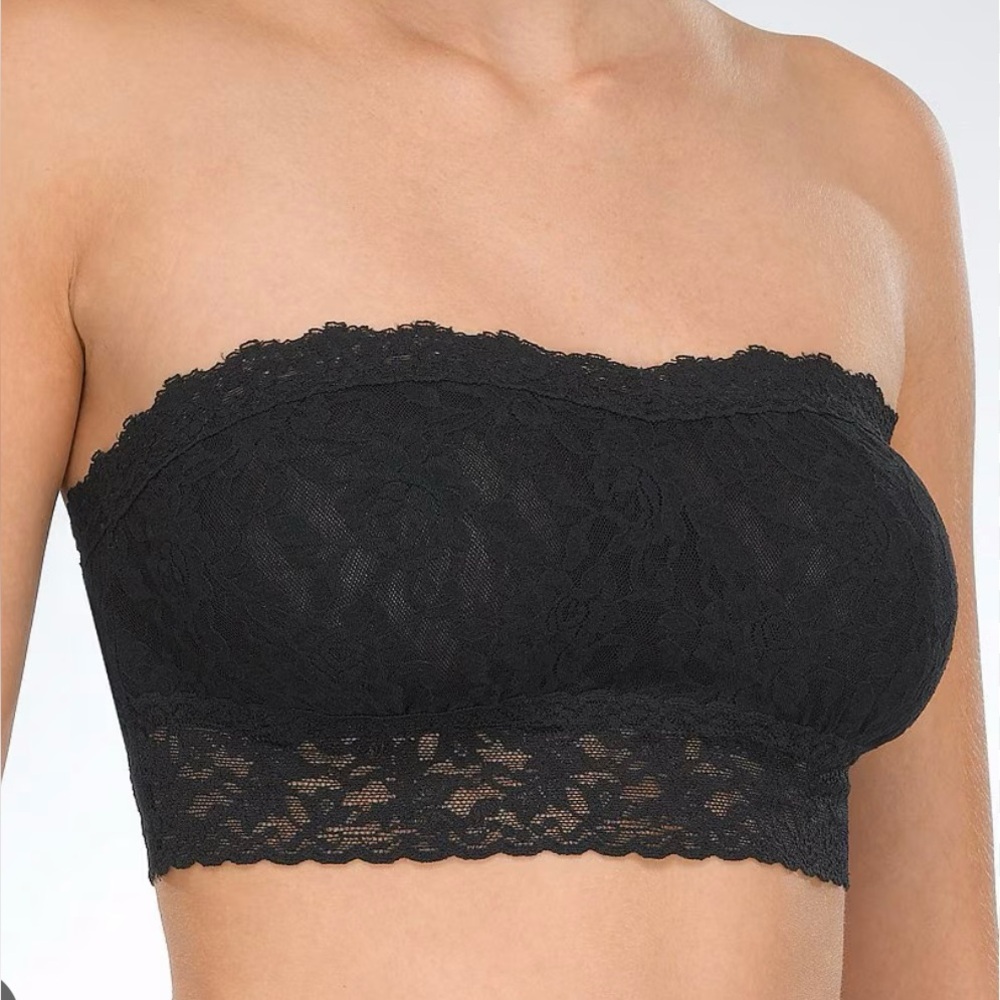 Bandeau lace bra size S